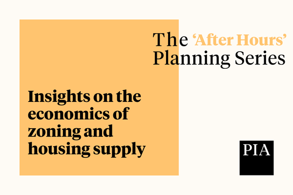 NSW The ‘After Hours’ Planning Series | Insights on the economics of zoning and housing supply