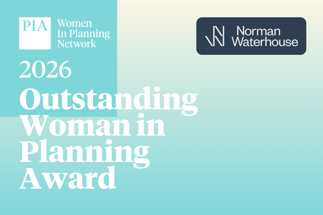 PIA SA 2026 Outstanding Woman in Planning Award